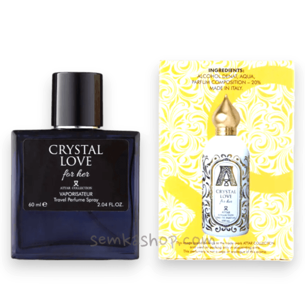 Attar Collection Crystal Love for Her - міні-парфум унісекс, 60 мл