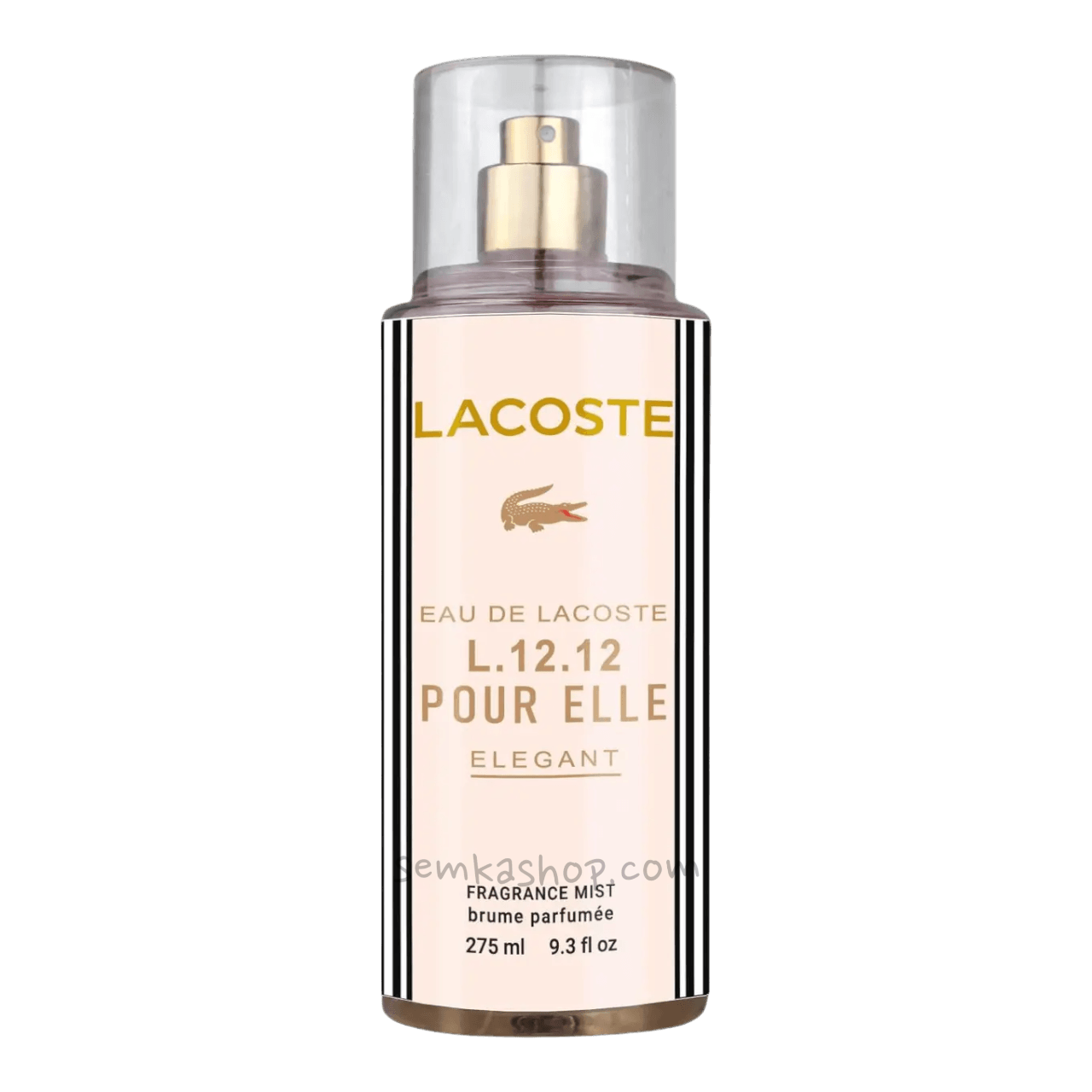 Парфумований спрей для тіла Lacoste Eau de Lacoste L.12.12 Pour Elle Elegant Exclusive Euro - 275 мл