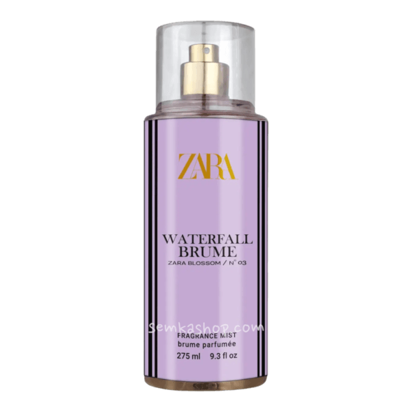 Парфумований спрей для тіла Zara №03 Waterfall Brume Exclusive Euro - 275 мл