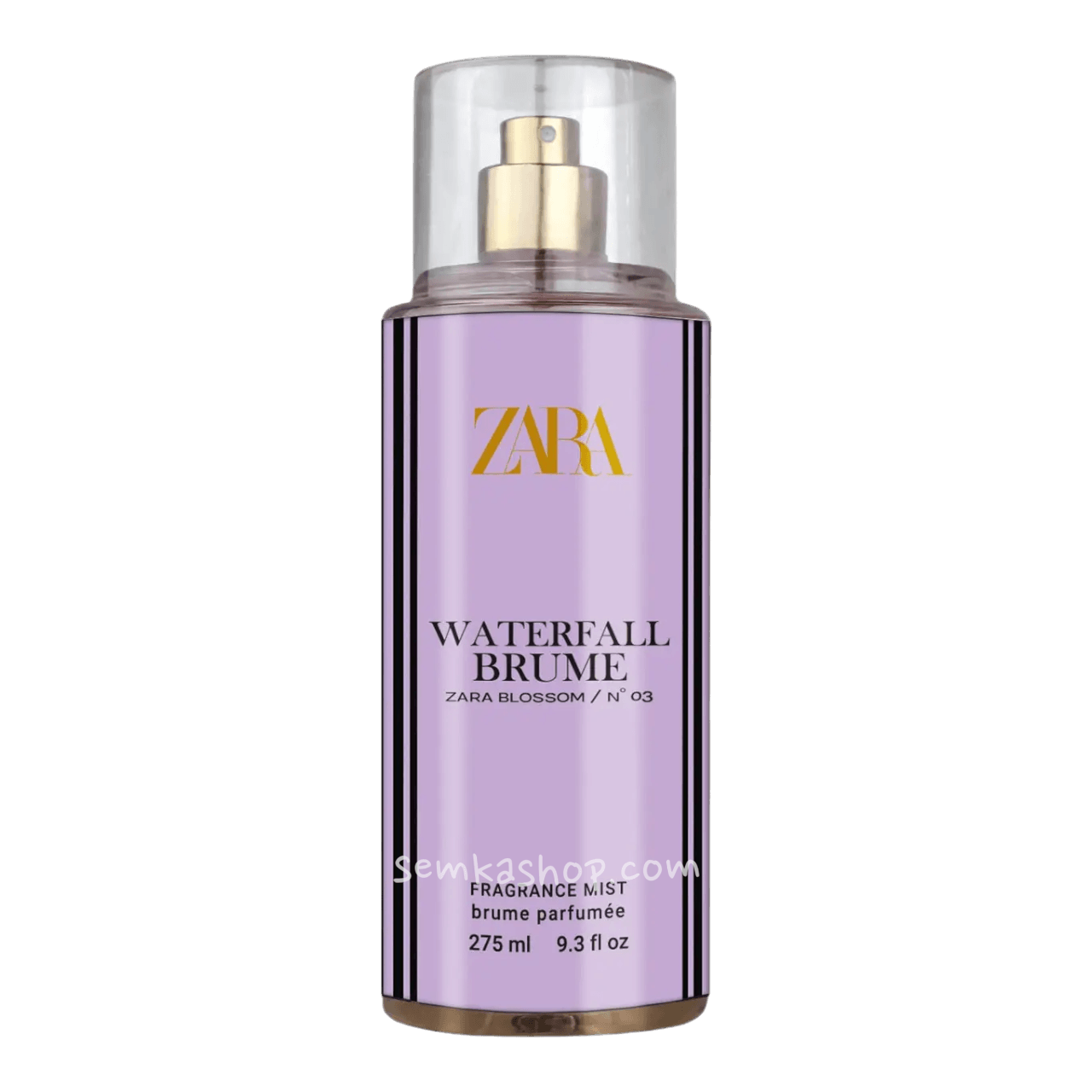 Парфумований спрей для тіла Zara №03 Waterfall Brume Exclusive Euro - 275 мл