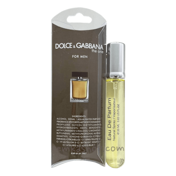 Dolce & Gabbana The One for Men - парфумована вода, 20 мл