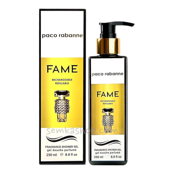 Парфумований гель для душу Paco Rabanne Fame - 250 мл