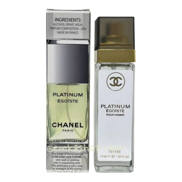Chanell Egoiste Platinum - туалетна вода, 40 мл