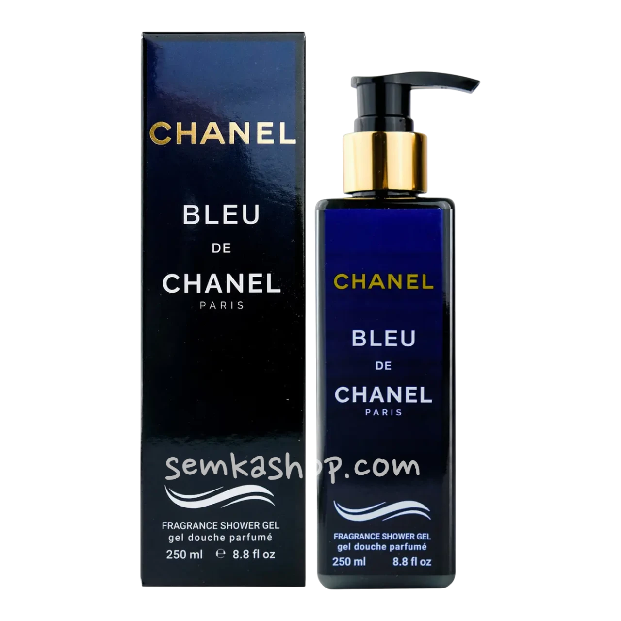 Парфумований гель для душу Chanel Bleu de Chanel Exclusive EURO 250 мл