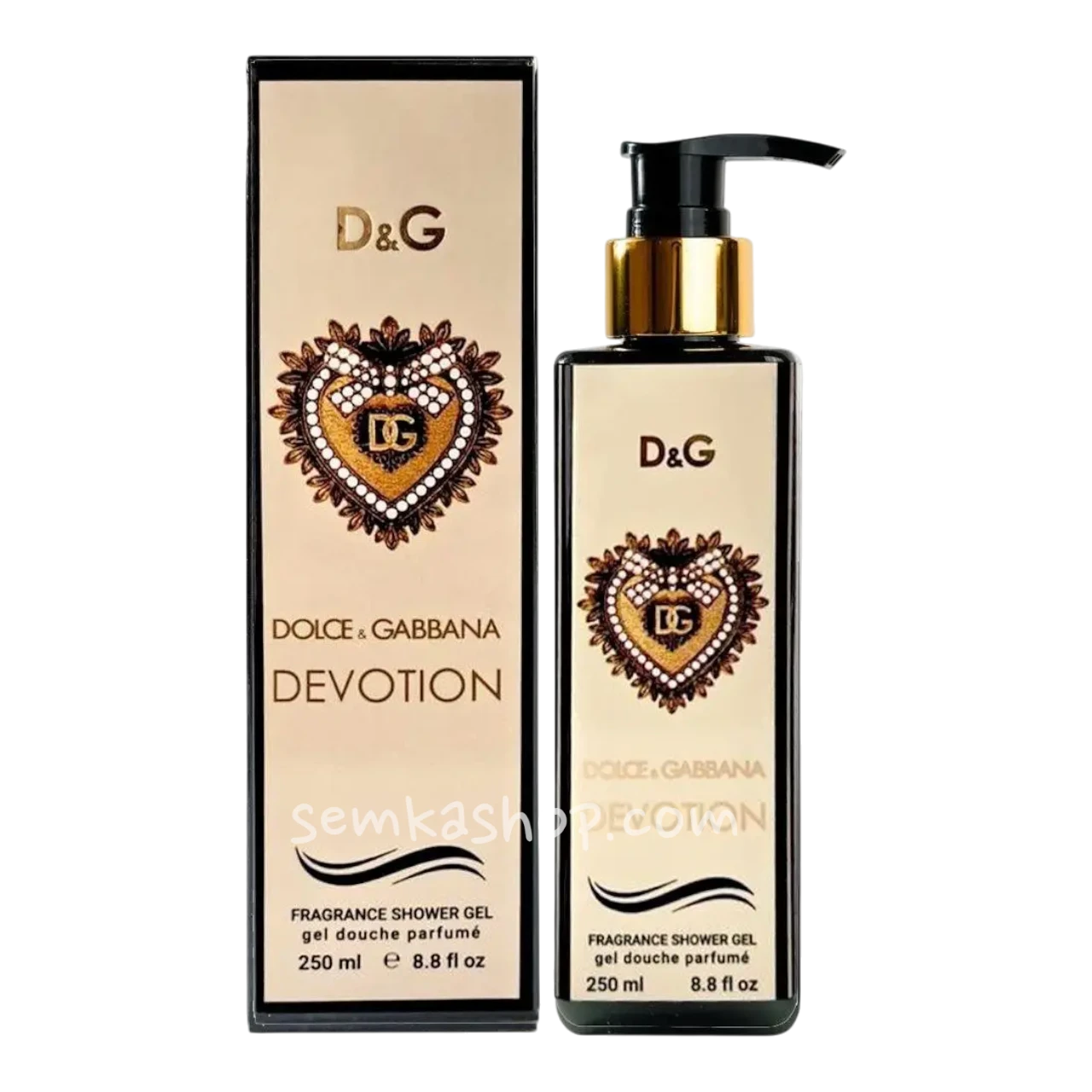 Парфумований гель для душу Dolce&Gabbana Devotion Exclusive EURO 250 мл