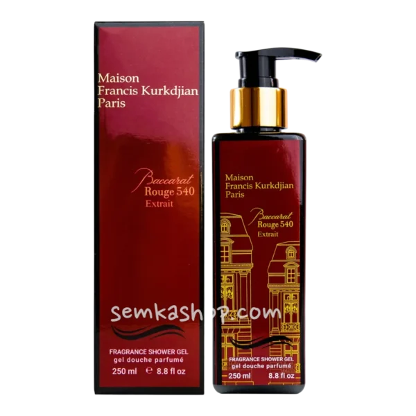 Парфумований гель для душу Maison Francis Kurkdjian Baccarat Rouge 540 Extrait De Parfum Exclusive EURO 250 мл