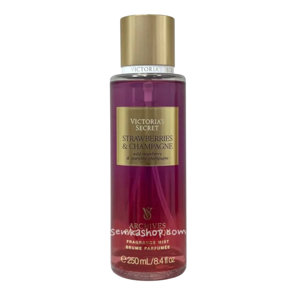 Спрей для тіла на розпив Victoria's Secret Strawberries & Champagne wild strawberry & sparkling champagne - 10 мл