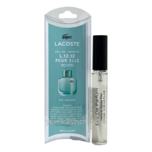 Lacoste Eau De L.12.12 Pour Elle Natural - парфум, 10 мл, в блістері